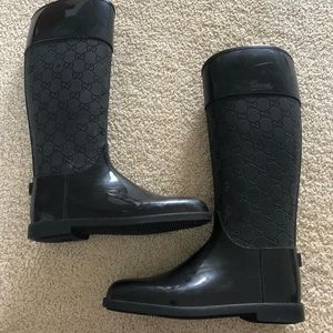 Gucci rain boots